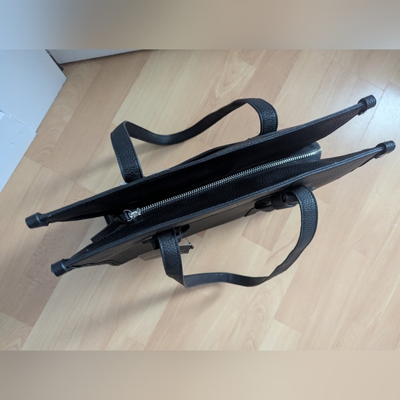 SMALL Nanette Lepore Elegant Black Tote x1 - Picture 8 of 11